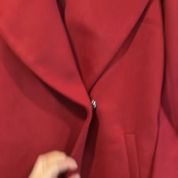 Red Women’s Trina Turk Coat - Picture 3 of 7